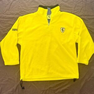 Race Vintage Ferrari Fleece Pullover